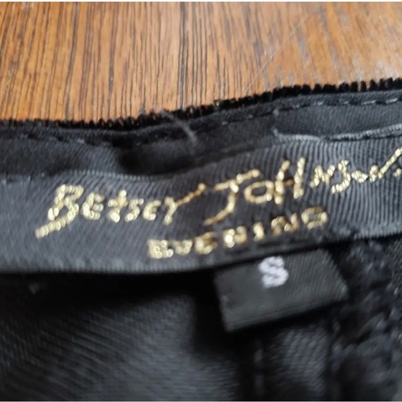 VINTAGE BETSEY JOHNSON VELVET MAXI DRESS AND MATCHING COAT DUSTER SET FL… - Picture 9 of 9